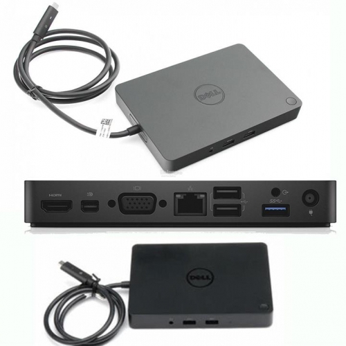 Bộ chuyển đổi Dell WD15 + Adapter 130W Dell Dock WD15 chuyển USB Type
